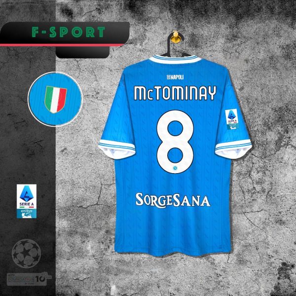 25,26 de blaune, casa de la camiseta napolitana, toma la camiseta de vidrio Maradona mactominelukaku