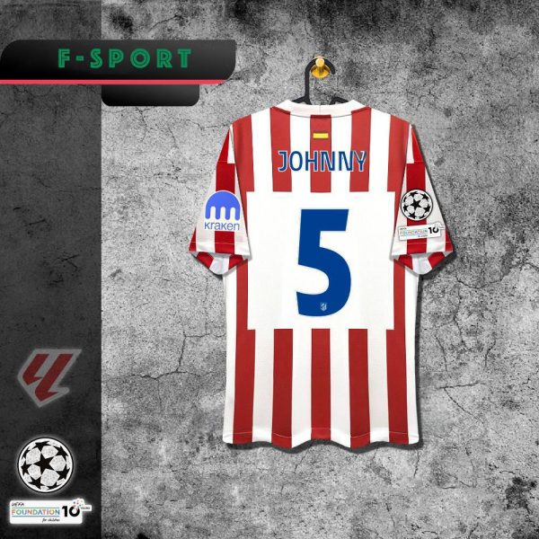 25, 26 camiseta local del Atlético Álvarez Liga de Campeones versión de aficionados griezmann Paul