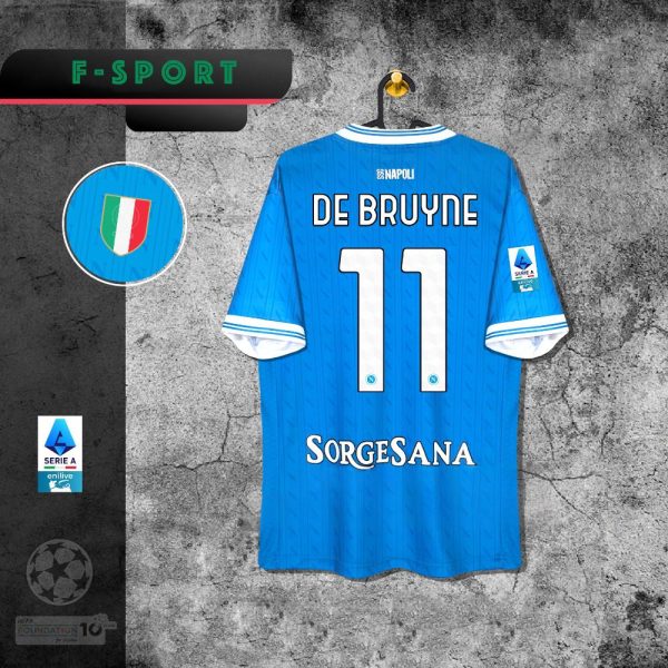 25,26 de blaune, casa de la camiseta napolitana, toma la camiseta de vidrio Maradona mactominelukaku