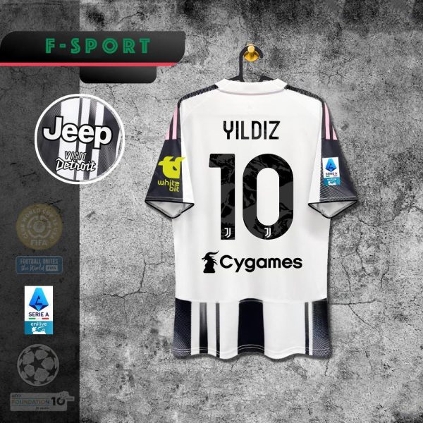 cc64fce1d56fdae95aa18bb908c3e972 25,26 zujiyou aficionados a la camiseta de la Juventus en casa serie a ildiz vlahovich Conte sanlocatelli