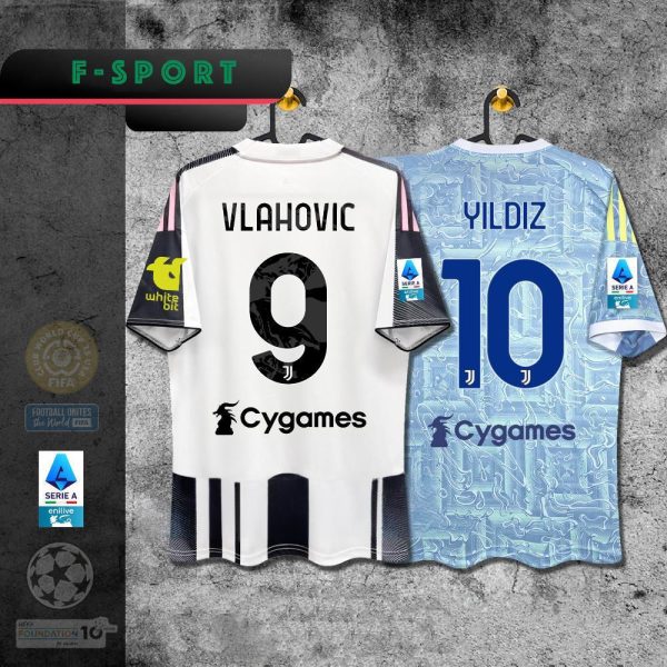 dd1bf9908651c4222e133b4955e9a196 25,26 zujiyou aficionados a la camiseta de la Juventus en casa serie a ildiz vlahovich Conte sanlocatelli