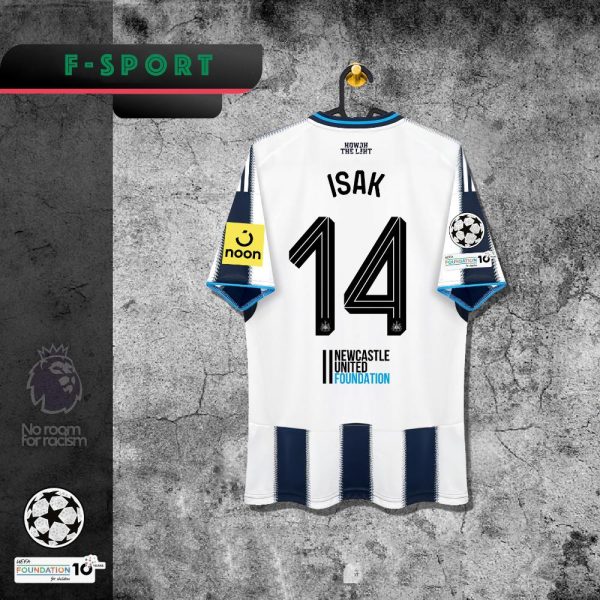 25,26 camiseta de Newcastle United casa cheshko camiseta de sheshko Isak camiseta de tonaligi